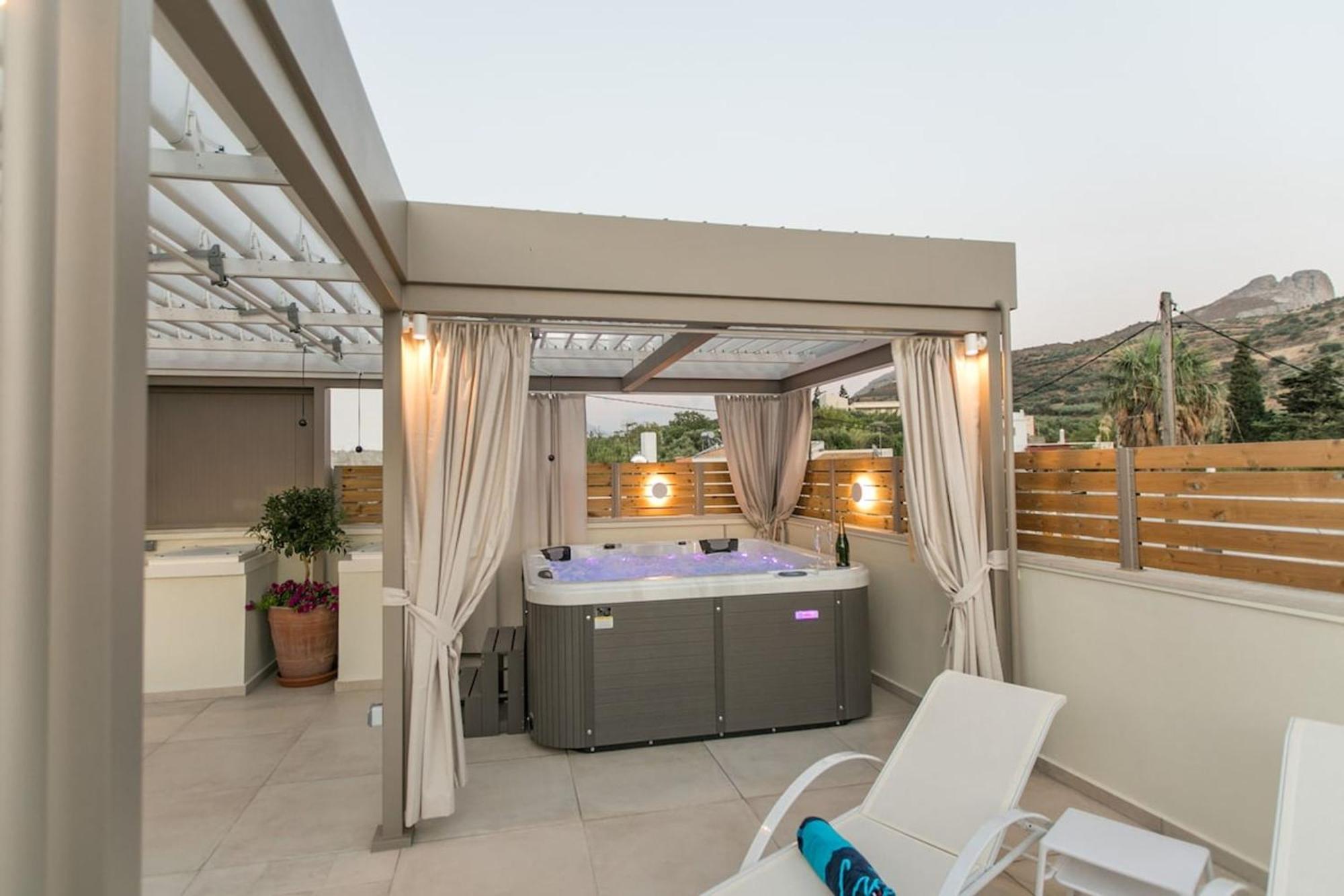 Ekaterini Luxury House Villa Lefkogeia Exterior photo