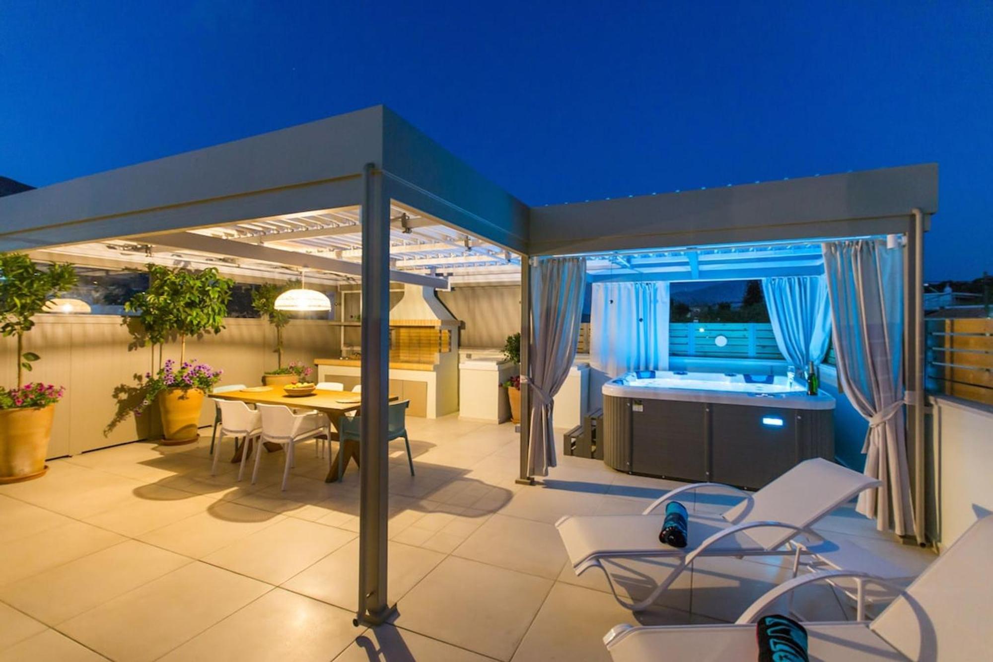 Ekaterini Luxury House Villa Lefkogeia Exterior photo