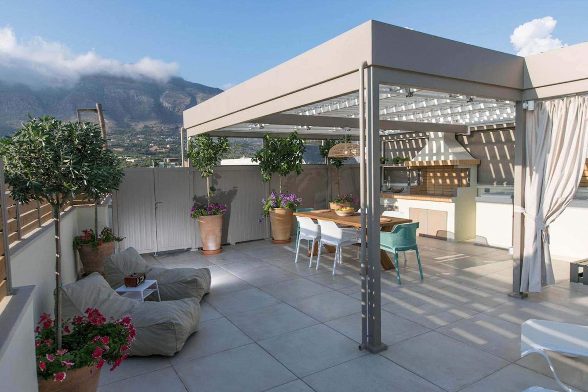 Ekaterini Luxury House Villa Lefkogeia Exterior photo